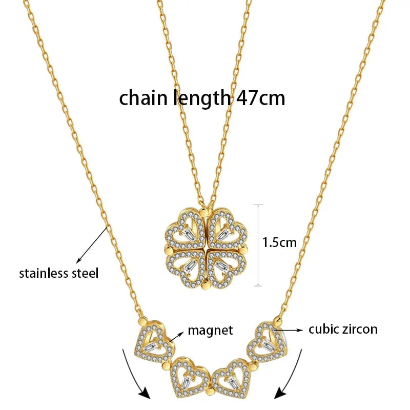 Collier Trèfle à 4 Feuilles